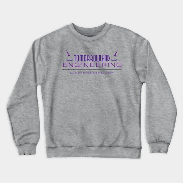 TOMORROWLAND ENGINEERING - COLOR Crewneck Sweatshirt by experiment726